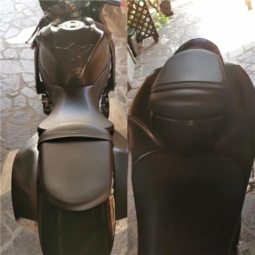 Cojín trasero de cuero para moto GSXR600 y GSXR750 modelos 2006 a 2007 3