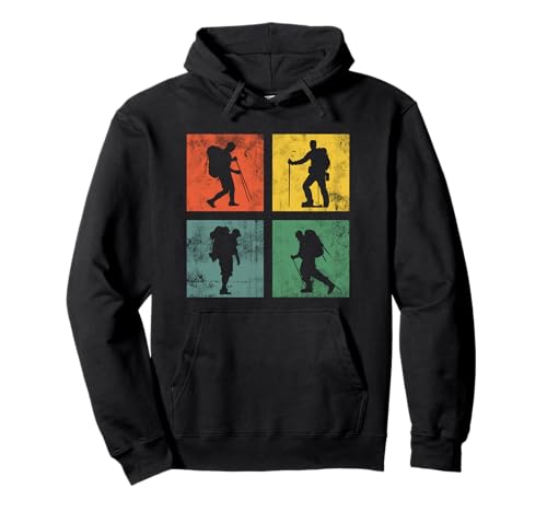 Ottima idea regalo per un escursionista in attesa della prossima gita in montagna e nella natura. Design retrò perfetto per uomini e donne che praticano arrampicata ed escursionismo in montagna.