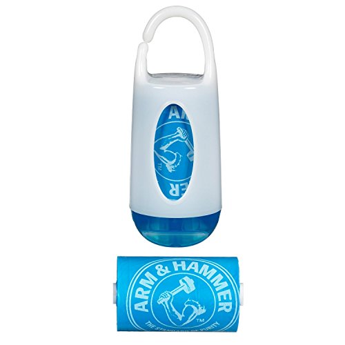 Image of Munchkin Arm & Hammer Diaper Bag Dispenser & Bags (Blue)
