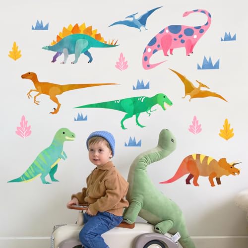 Vinilos Decorativos Dinosaurio Boho para Niños miniatura 3