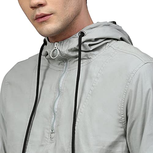 Image of Campus Sutra Men Polyester Standard Length Jacket