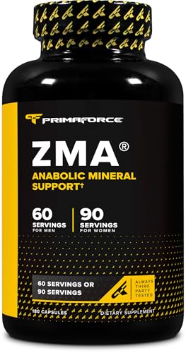 Primaforce ZMA Dietary Supplement 180 Capsules