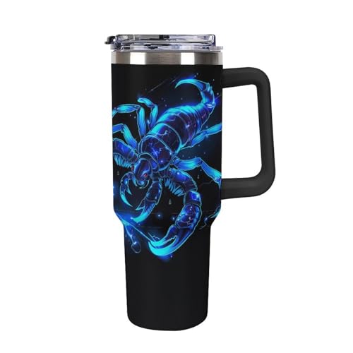 Taza de café de Escorpio de 40 oz: el regalo de constelaciones perfecto para coche