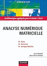 Download Analyse numérique matricielle PDF