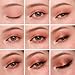 Tintark Peach Please 18 Colour Eyeshadow Palette for Beauty - Eyeshadow Cosmetics with Matte Metallic Sparkle Shimmer Pink & Highlighter Eye Makeup for Girls & Powder Eye Shadow Pallet