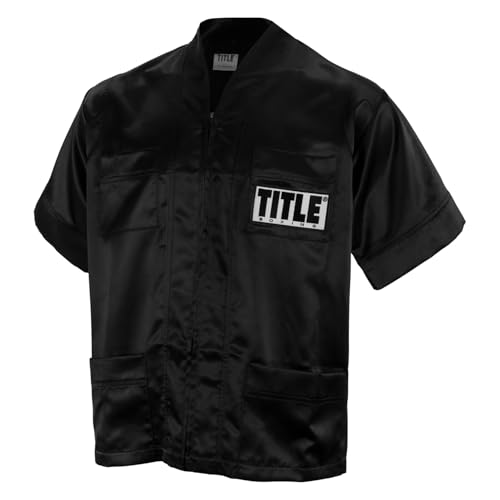 Title Boxing Old School Corner Jacket 2.0 (Black, XX-Large)