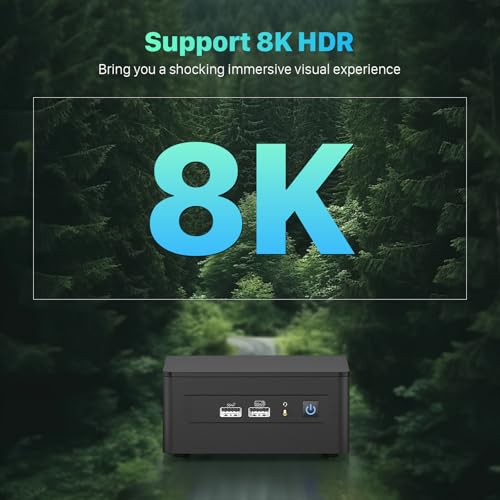 Intel NUC 12 Pro Business Mini Desktop, Intel Core i5-1240P (12C/16T, Up to 4.4GHz) Mini Pc, 16GB DDR4 RAM 512GB PCIe 4.0 NVMe SSD, 8K/HDR/WiFi 6E/BT5.3/7x24 Hours Quiet Operation/Windows 11 Pro