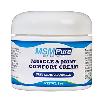 KALA HEALTH MSMPure MSM Tablets 120 Count and Muscle & Joint Cream 2oz Bundle
