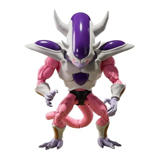 Bandai TAMASHII NATIONS DRAGON BALL Z - Freezer Troisième Forme - Figurine S.H. Figuarts 17cm