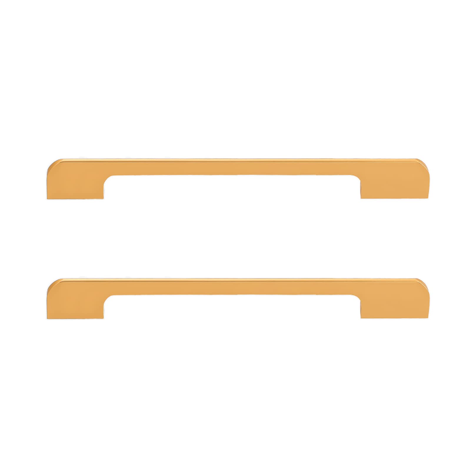 Niusabou One Color Bow Pulls Door Handles, Aluminum Cabinet Handles Pulls Kitchen Bathroom Drawer Door Cupboard Multiple Sizes(Hole Distance 224Mm)