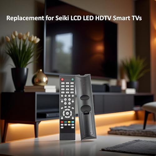 Image of Smartby Original Seiki 84504503B01 Remote Control For Almost All Seiki TVs Including SC552GS SE421TT LE39GJ05 LC32GC12F And Many Others