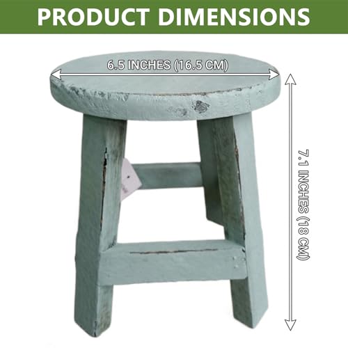 Tabouret pour plantes bois de 6,5 pouces petit support de salon