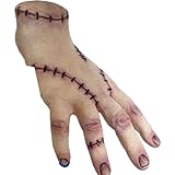 BANDAI - Mano Interactiva ''La Cosa'' de Miércoles Addams – Efectos Especiales con Movimiento y Sonido – Réplica Realista del Personaje – Juguete Coleccionable - Multicolor, WS01018