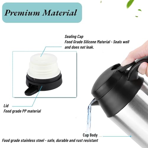 Tetera eléctrica portátil 750ml para auto 12V acero inoxidable miniatura 4