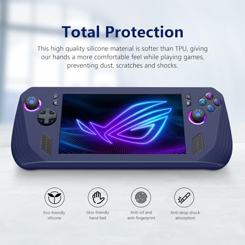 ADDGRIP® Silicone Cover Designed for Gaming Console of ASUS ROG Ally X (Fits ROG Ally X (2024) RC72LA Model Only) - Stylish, Shockproof (ASUS ROG... - Image 4