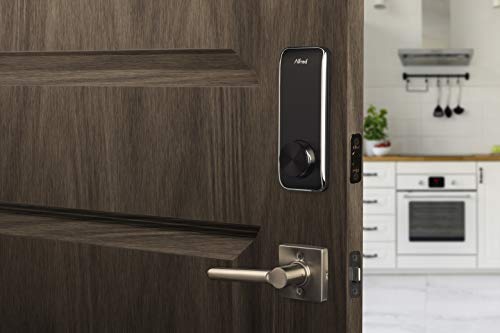 Image of Alfred DB2-B Smart Door Lock Deadbolt Touchscreen Keypad, Pin Code + Key Entry + Bluetooth, Up to 20 Pin Codes (Chrome)