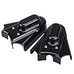 YDLMT-Black-ABS-Motorcycle-Accessory-Swingarm-Rear-Axle-Covers-For-Harley-Softail-Heritage-Springer-Bad-Boy-1986-2007