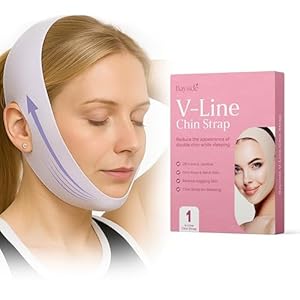 Face Lift V Line Lifting Mask Double Chin Reducer for Sculpting & Chin Sculpting | Face Strap for Sleeping & Jaw Shaper | Tightening Band for Neck and Cheek | Vline Mask Jawline & Skin Firmness