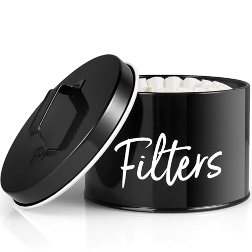 Galvanized Steel Coffee Filter Holder Black