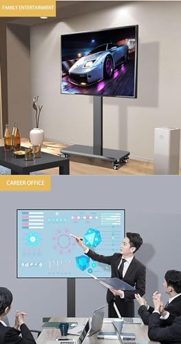 Soporte universal para TV de piso para pantallas 32-65 pulgadas miniatura 7