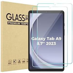 ProCase Galaxy Tab A9 Gehärtetes Glas 2er