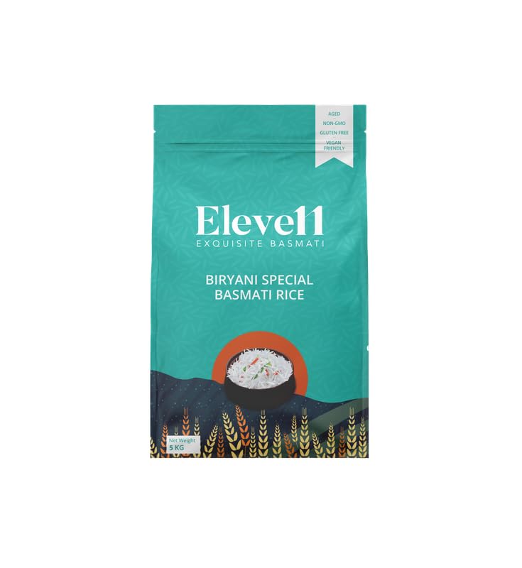 See full amazon price history chart for ELEVEN 11 Biryani Special Basmati Rice | GMO Free, Extra Long Grain with Aroma | Suitable for Daily Cooking | 5 kg ELEVEN 11 Biryani Special Basmati Rice | GMO Free, Extra Long Grain with Aroma | Suitable for Daily Cooking | 5 kg (B0CV56WQHP) Amazon Price History, Amazon Price Tracker