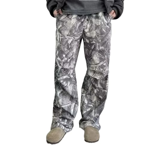 Men Vintage Jeans Straight-Leg Pants American Style