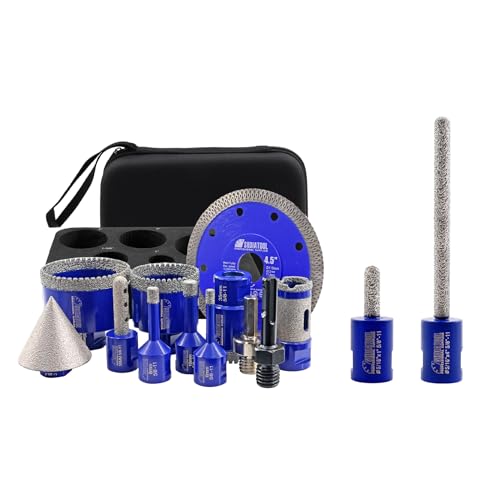 Kit de brocas diamante SHDIATOOL 12 piezas variadas miniatura 1