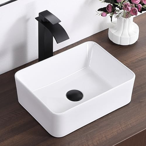 Vasque rectangulaire gain de place pour résoudre le manque d'espace dans les petits WC