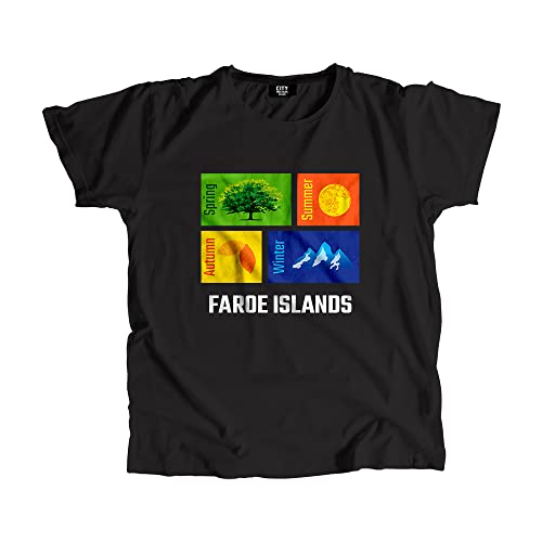 T-shirt Faroe Islands Seasons pour éviter l'inconfort des hauts rigides