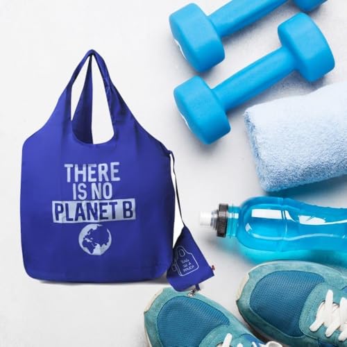 Image of IVILLAGE Foldable Reusable Polyester Bags for Shopping and Daily Essentials | Stylish Designer Tote and Shopper Bag | Compact, Lightweight, and Eco-Friendly with 12Kg Capacity
