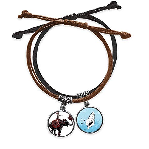 Pulsera de elefante de la minoría china para lucir en festivales y viajes