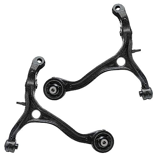 Image of Detroit Axle - 6pc Front End Kit for 09-14 Acura TSX, 08-12 Honda Accord, Lower Control Arms Steering Knuckles and Wheel Bearing Hubs Lower Ball Joints 2009 2010 2011 2012 Replacement