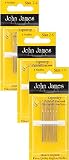 Tapestry Needles, Bundle: Sizes 24, 26 & 28 (6 Needles Each Pack)