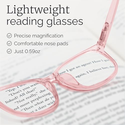 Image of CCVOO Reading Glasses for Women /Men, Eyeglasses, Blue Light Readers for Women /Men, Computer Eye Glasses, Cheaters