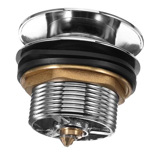 Mipcase Bath Tub Drain Filter Foot Operated Drain Stopper for Bathtubs Durable Bathroom Drain Plug Easy Installation Reliable for Drainage Needs