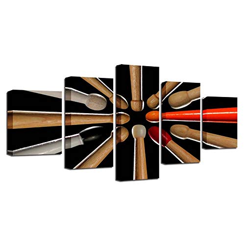 Toile intissée salon match stick décoration grand format pour chambre d'enfant