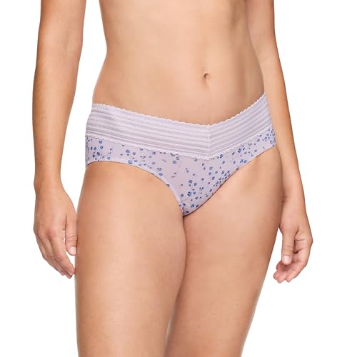 Image of Warner's Women's No Pinching No Problems Dig-free Comfort Waist With Lace Microfiber Hipster 5609j, Retired Colors