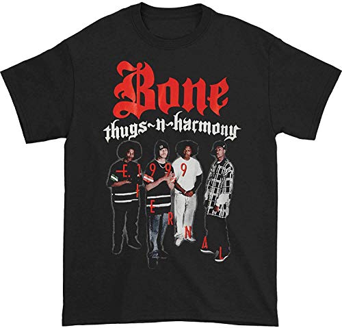 Amazon.com: Bone Thugs-N-Harmony Men's E 1999 T-Shirt Black Small