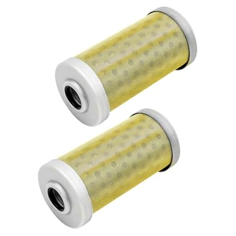 EMIHO 2 Pack Fuel Filter Replace 1G311-43380 15831-43380 Fit for Kubota L M Series L3301 L3560 L3901 M135GXDTC M7040F M8540DHC D1005 D1105 Tractor Cover
