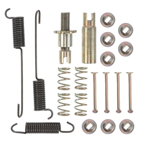 HOODANCOS Kit de Resortes de Freno de Disco para Cargadora, Juego de Herrajes de Retorno para Freno Rueda, Tornillos de Ajuste y Bujes de Resorte de Alta Resistencia para Maquinaria