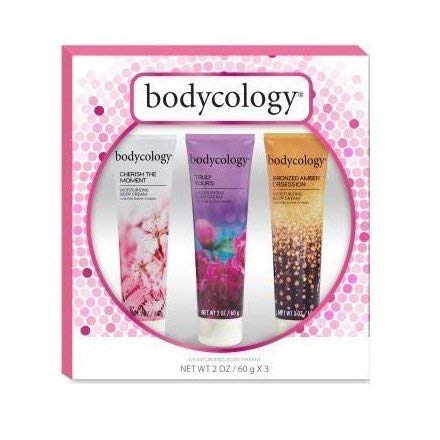 Bodycology Moisturizing Body Cream 3 Piece Gift Set - 2 oz Tubes