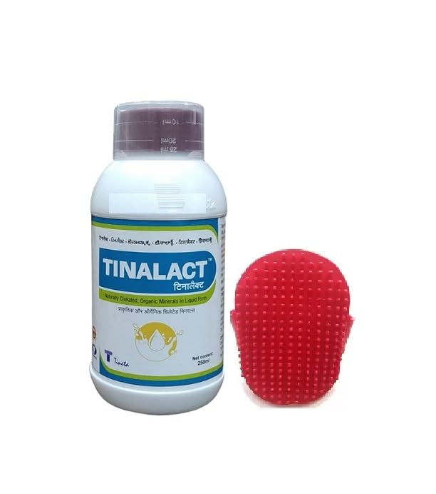 Image of TINALACT Helps in Various Systems to Increase The Performance of Animals.(250ML) with Glove