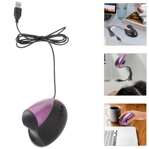 Ratón vertical ergonómico de 5 botones con material ABS y soporte para muñeca 6