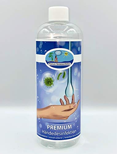 Preisvergleich Produktbild Premium Händedesinfektion 1000ml 1L Händedesinfektionsmittel Handdesinfektion hoch dosiert Hände Desinfektionsmittel SOFORT LIEFERBAR ! Angebot nur für 3 Tage