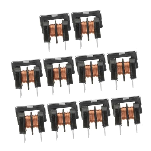 HAWILLOSCH Inductor Filters Pack of 10 Ac Vent Filter 7x8mm Uu9.8 High Capability Sturdy Plastic Metal Design
