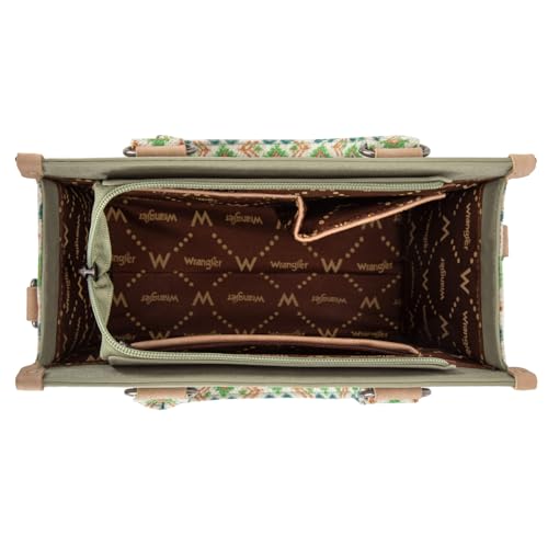 Image of Montana West Wrangler Tote Bag for Women Aztec Western Retro Purse Top Handle Handbags