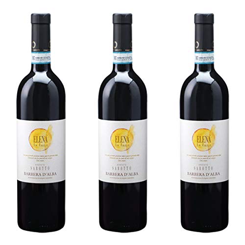[3{܂Ƃߔ] ox[ _o G[i  [i (Barbera dfAlba Elena La Luna) 2020N AWG_ AOR[ xg Tbg C^A sGe ԃC t{fB ox[ 750ml