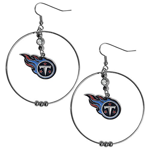 Image of NFL 2-Inch Hoop Earrings