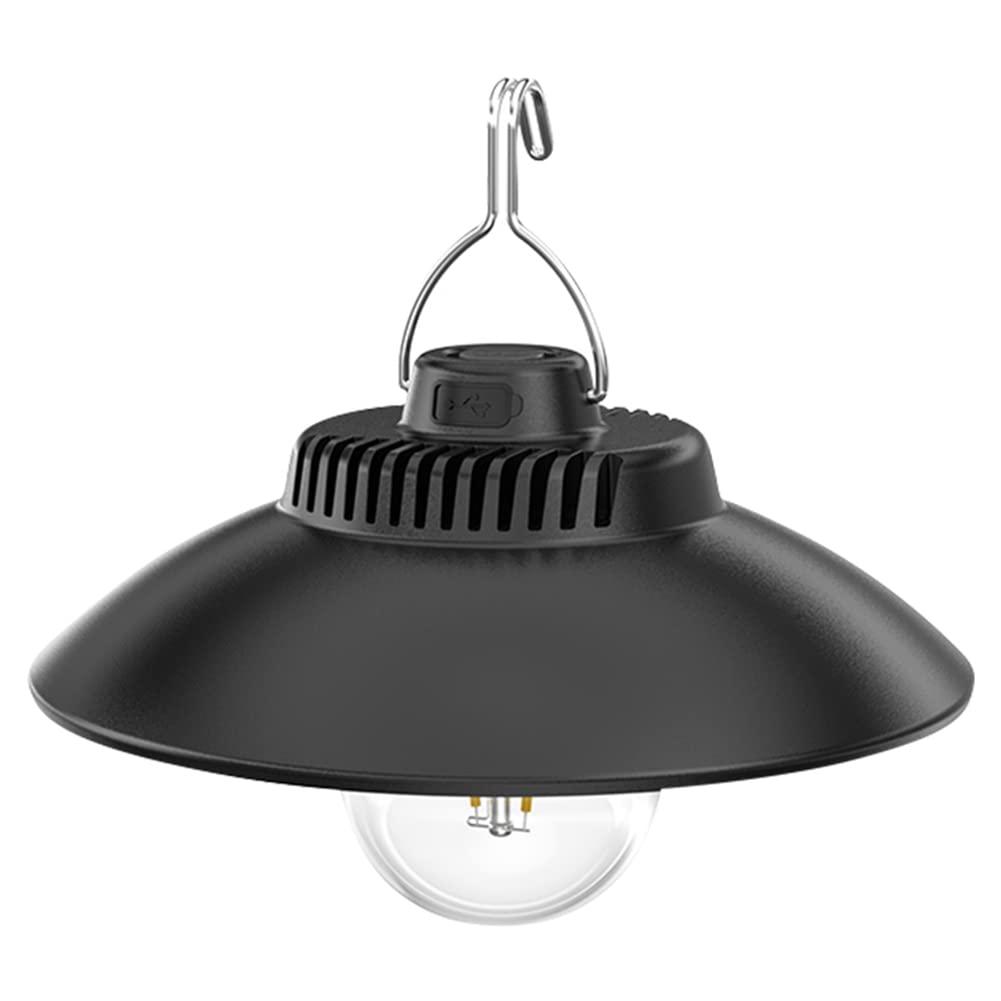 Cymwer Emergency Light Waterproof with Hook Decorative Hanging Lights Dimmable Garden Decoration Lamp for Outdoor Equipment